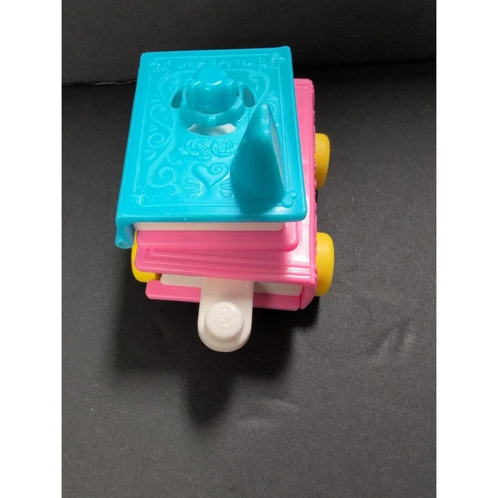 Replacement Belle and Chip's Pink Car for Little People Princess Parade Float